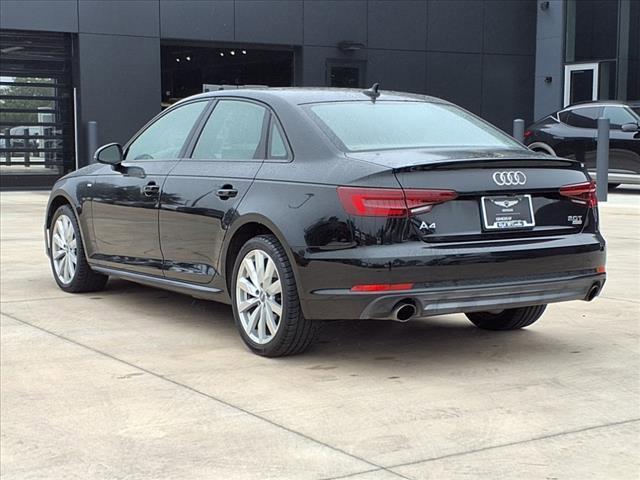 used 2018 Audi A4 car, priced at $15,787