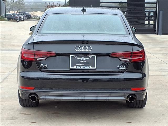 used 2018 Audi A4 car, priced at $15,787