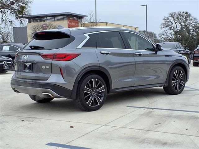 used 2022 INFINITI QX50 car, priced at $23,887