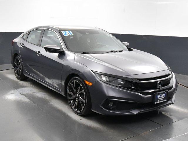 used 2021 Honda Civic car, priced at $17,834