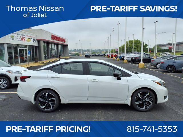 new 2025 Nissan Versa car, priced at $21,955