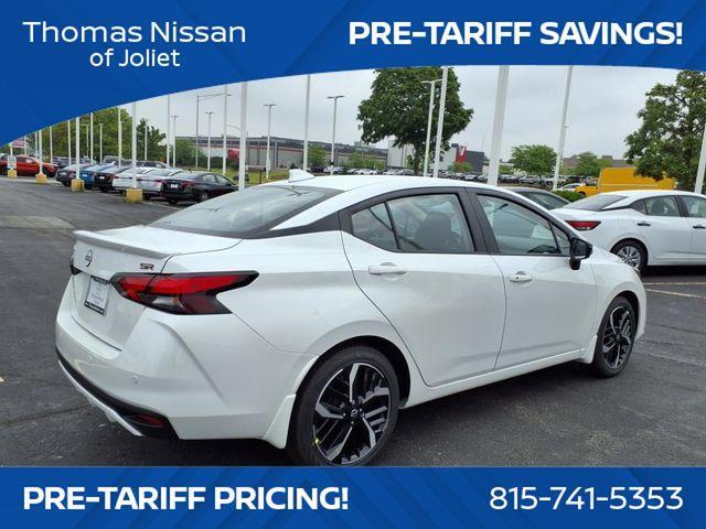 new 2025 Nissan Versa car, priced at $21,955
