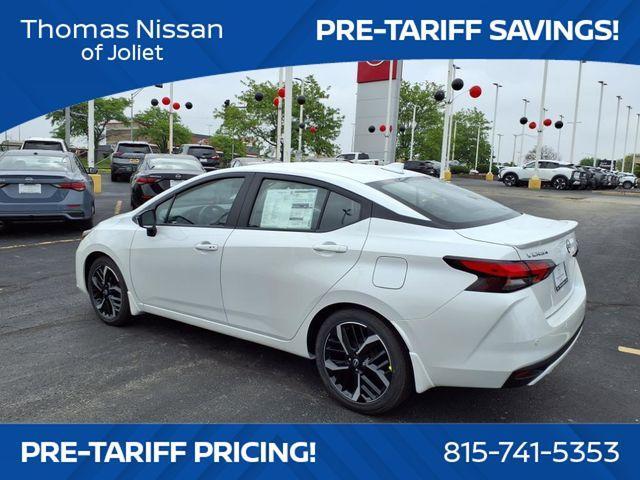 new 2025 Nissan Versa car, priced at $21,955