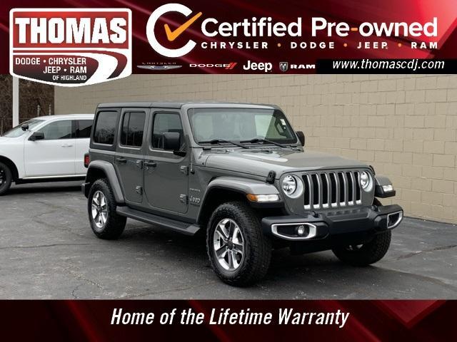 used 2020 Jeep Wrangler Unlimited car, priced at $36,700