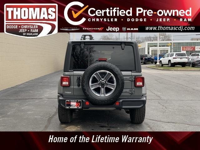 used 2020 Jeep Wrangler Unlimited car, priced at $36,700