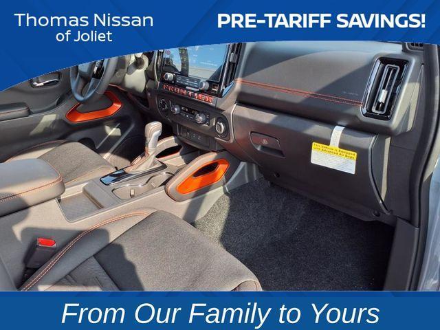 new 2025 Nissan Frontier car, priced at $39,126