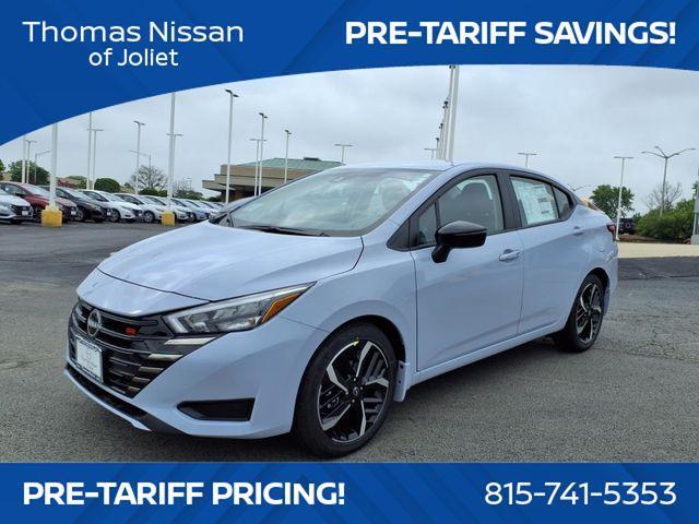 new 2025 Nissan Versa car, priced at $23,155