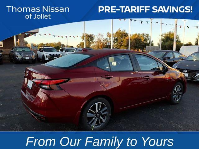 new 2025 Nissan Versa car, priced at $21,299