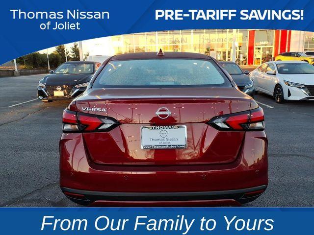 new 2025 Nissan Versa car, priced at $21,299