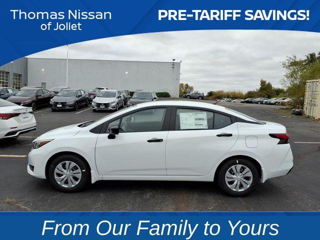 new 2025 Nissan Versa car, priced at $19,319
