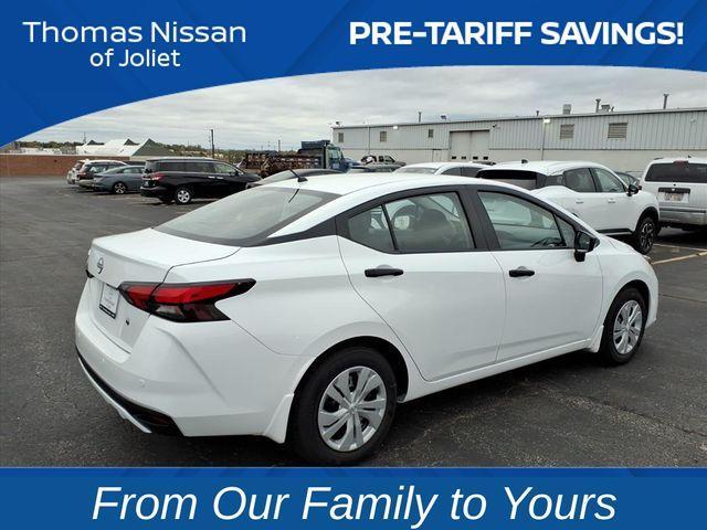 new 2025 Nissan Versa car, priced at $19,319