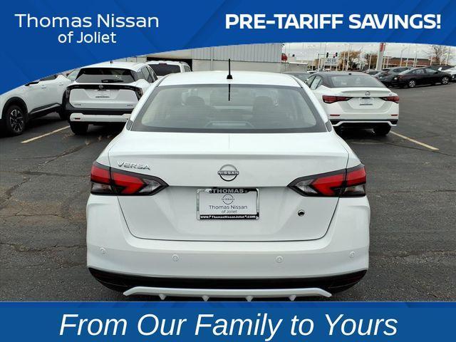 new 2025 Nissan Versa car, priced at $19,319
