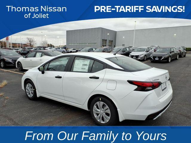 new 2025 Nissan Versa car, priced at $19,319