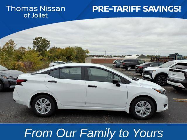 new 2025 Nissan Versa car, priced at $19,319