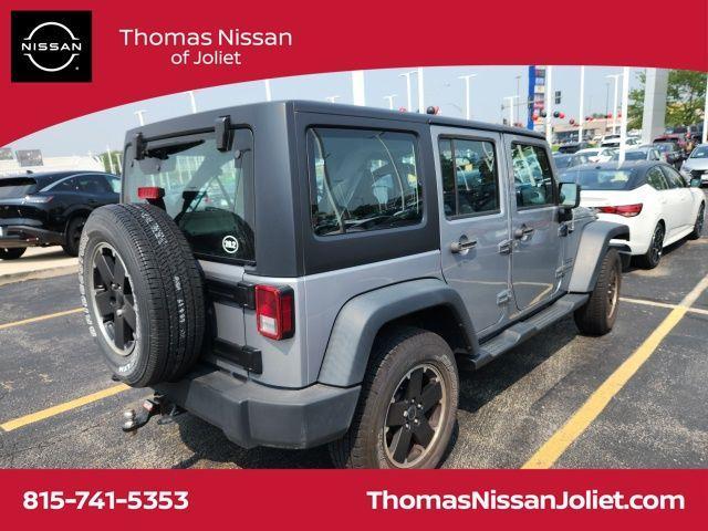 used 2014 Jeep Wrangler Unlimited car, priced at $15,200