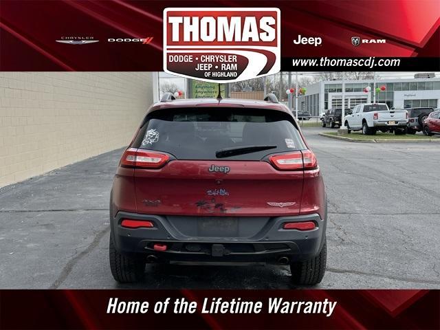 used 2017 Jeep Cherokee car, priced at $16,000