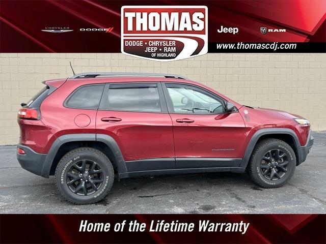 used 2017 Jeep Cherokee car, priced at $16,000