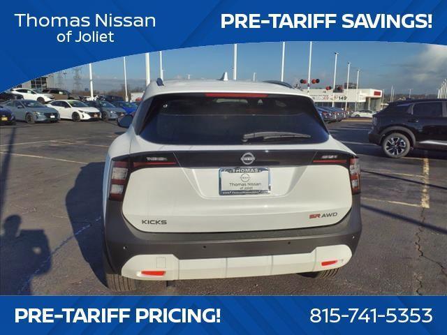 new 2025 Nissan Kicks car, priced at $29,435