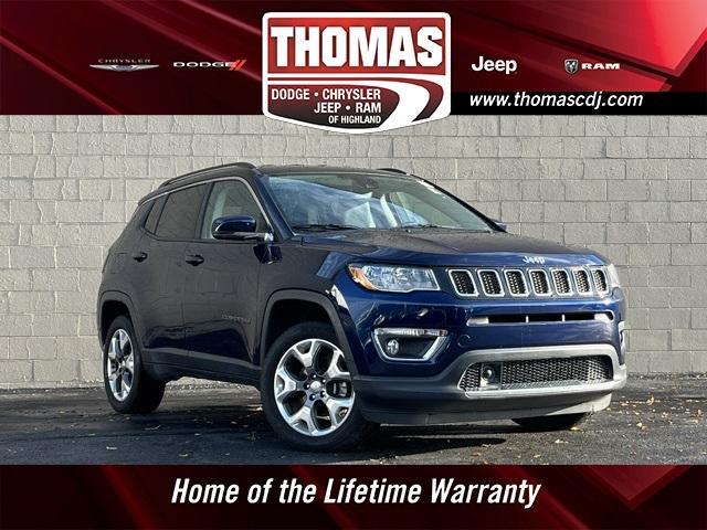 used 2021 Jeep Compass car, priced at $24,000