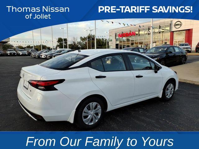 new 2025 Nissan Versa car, priced at $19,319