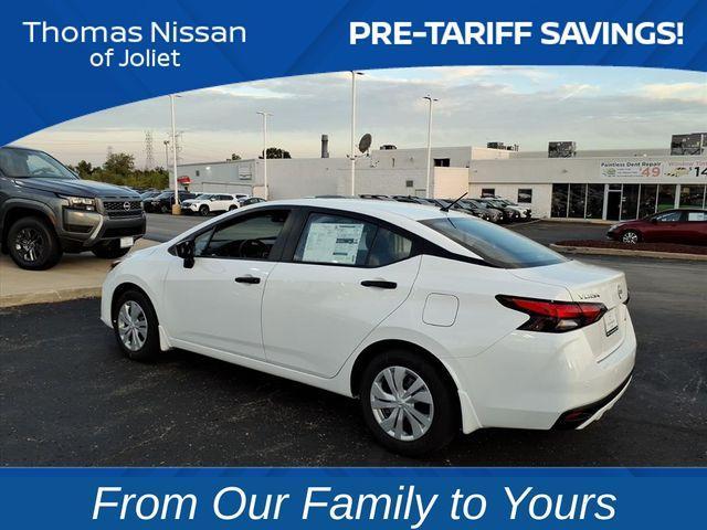 new 2025 Nissan Versa car, priced at $19,319