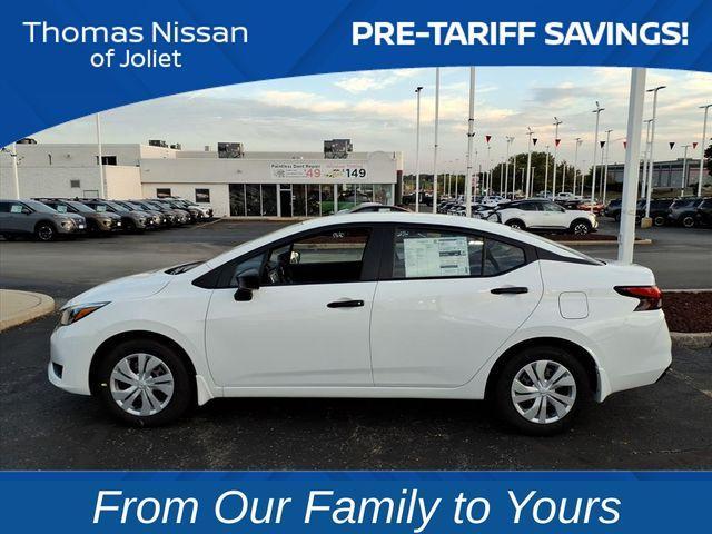 new 2025 Nissan Versa car, priced at $19,319