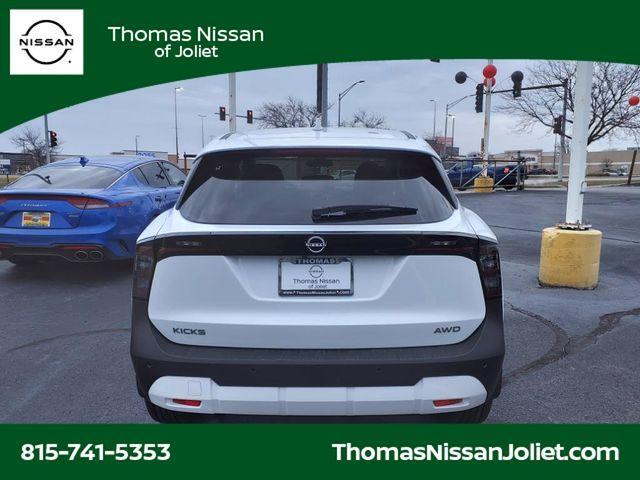 used 2025 Nissan Kicks car, priced at $25,991