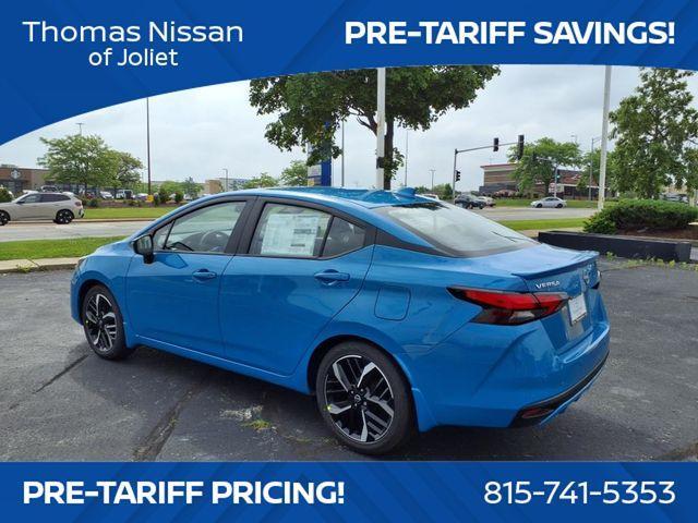 new 2025 Nissan Versa car, priced at $23,155