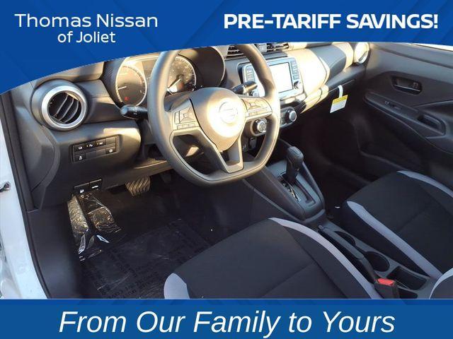 new 2025 Nissan Versa car, priced at $19,319