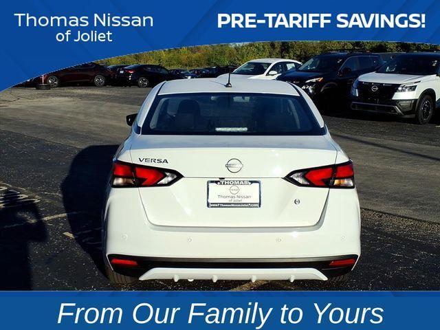 new 2025 Nissan Versa car, priced at $19,319