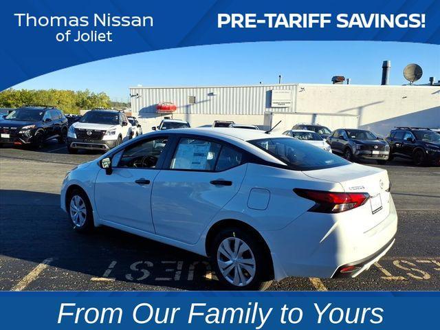 new 2025 Nissan Versa car, priced at $19,319