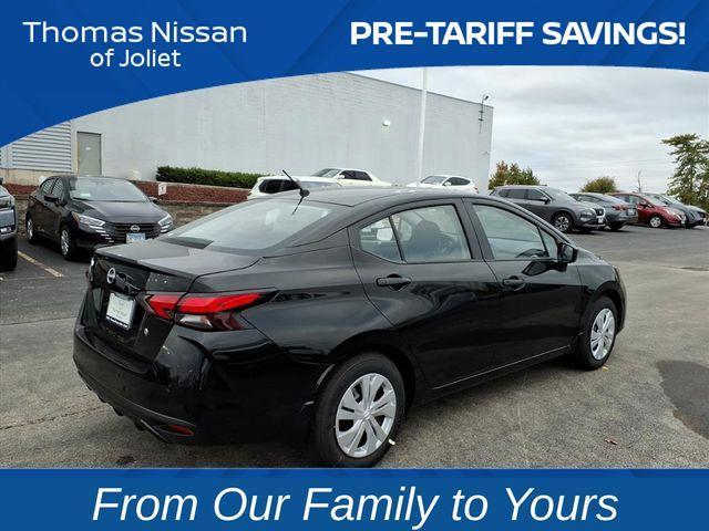 new 2025 Nissan Versa car, priced at $19,319