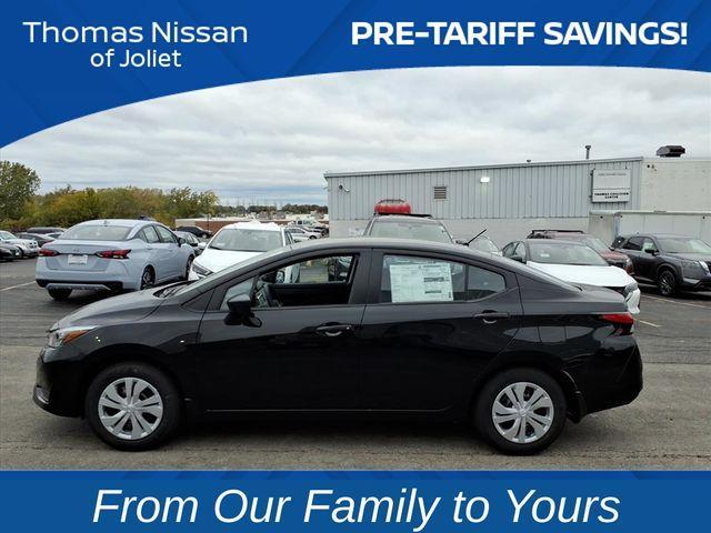 new 2025 Nissan Versa car, priced at $19,319