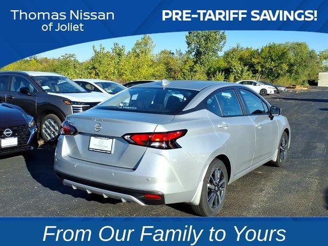 new 2025 Nissan Versa car, priced at $20,893