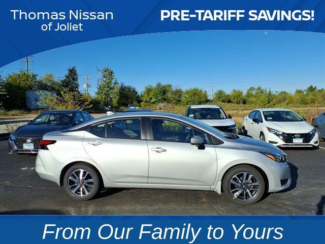 new 2025 Nissan Versa car, priced at $20,893