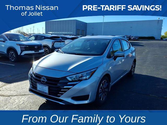 new 2025 Nissan Versa car, priced at $20,893