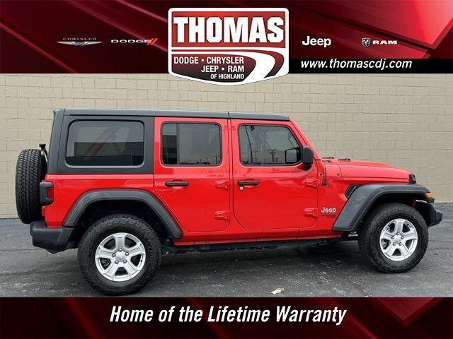 used 2019 Jeep Wrangler Unlimited car, priced at $29,500