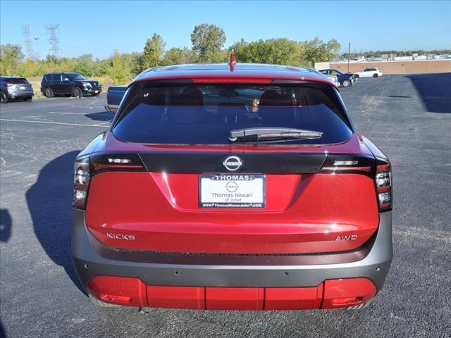 new 2025 Nissan Kicks car, priced at $26,611