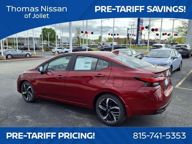 new 2025 Nissan Versa car, priced at $23,155
