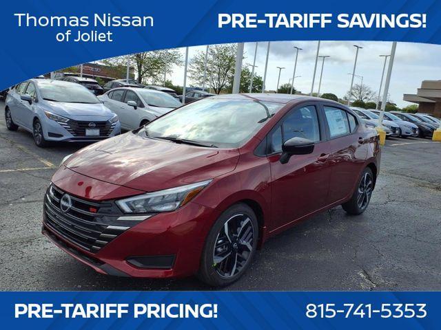 new 2025 Nissan Versa car, priced at $23,155