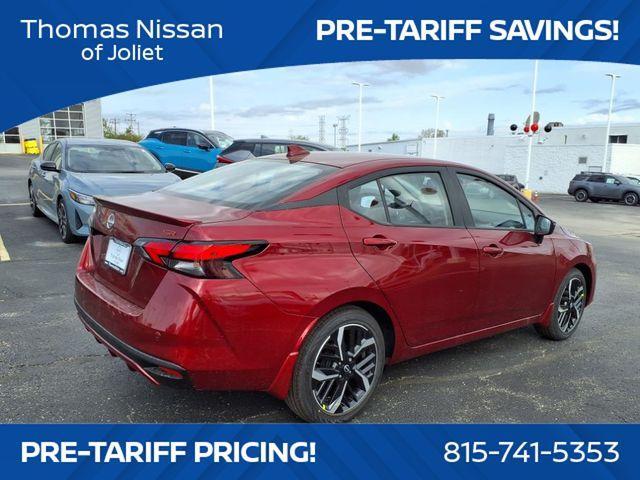 new 2025 Nissan Versa car, priced at $23,155