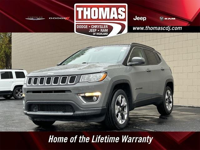 used 2021 Jeep Compass car, priced at $22,700