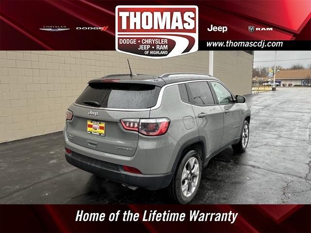 used 2021 Jeep Compass car, priced at $22,700