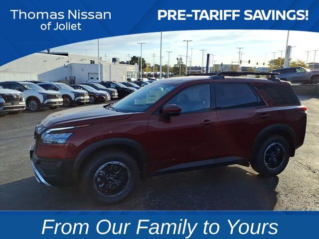 new 2025 Nissan Pathfinder car, priced at $38,384