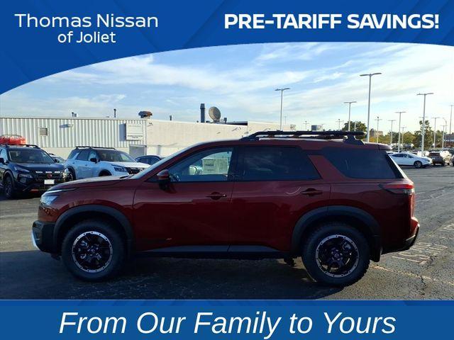 new 2025 Nissan Pathfinder car, priced at $38,384