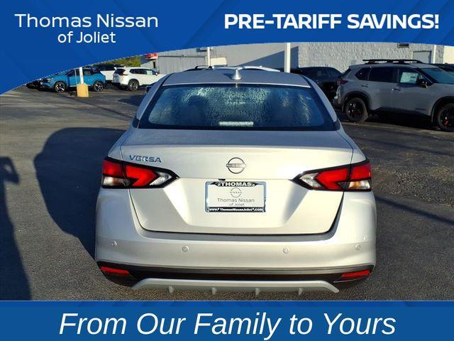 new 2025 Nissan Versa car, priced at $20,893