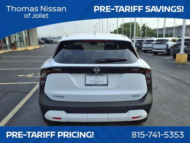 new 2025 Nissan Kicks car, priced at $25,130