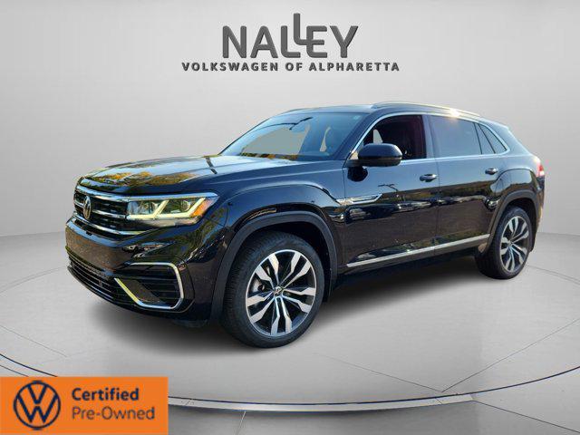 used 2022 Volkswagen Atlas Cross Sport car, priced at $34,840