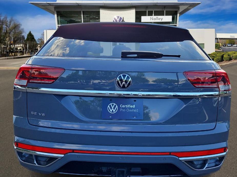 used 2021 Volkswagen Atlas Cross Sport car, priced at $27,900