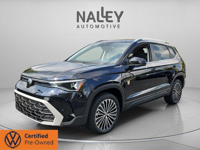 used 2025 Volkswagen Taos car, priced at $27,500